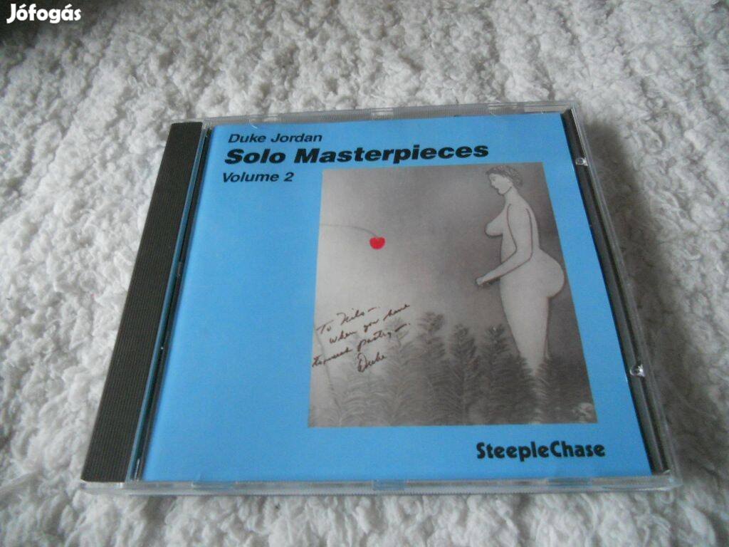 Duke Jordan Solo masterpieces vol.2 Cd Jazz