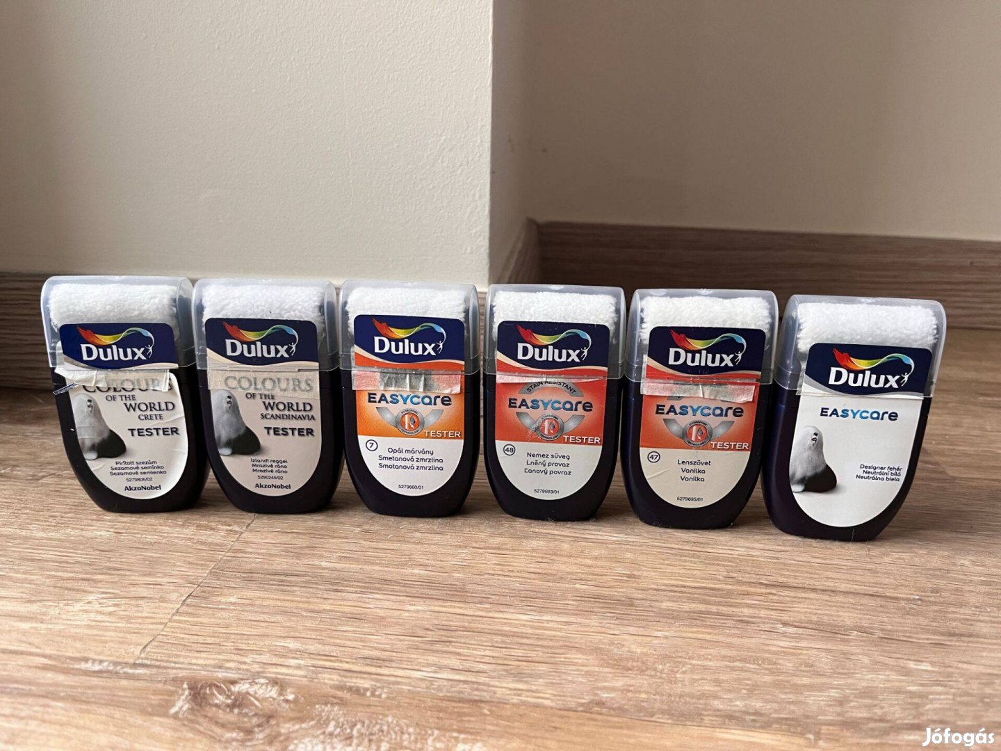 Dulux festék minta tester