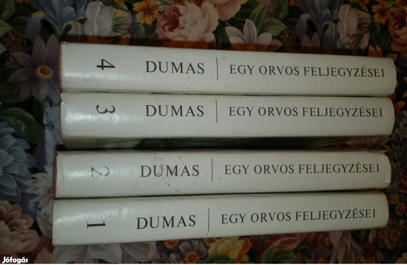 Dumas Alexandre : Egy orvos feljegyzései I-IV. kötet