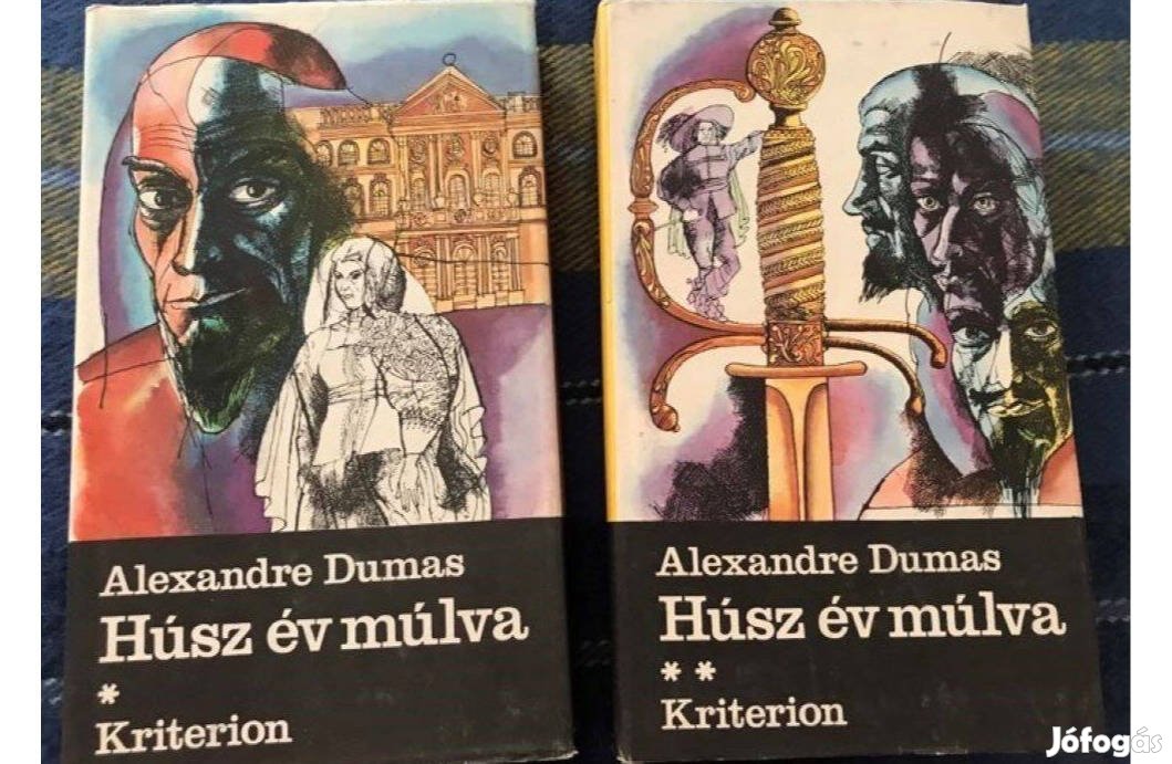 Dumas: Húsz év múlva I és II (Kriterion 1988), nagyon jó állapotban