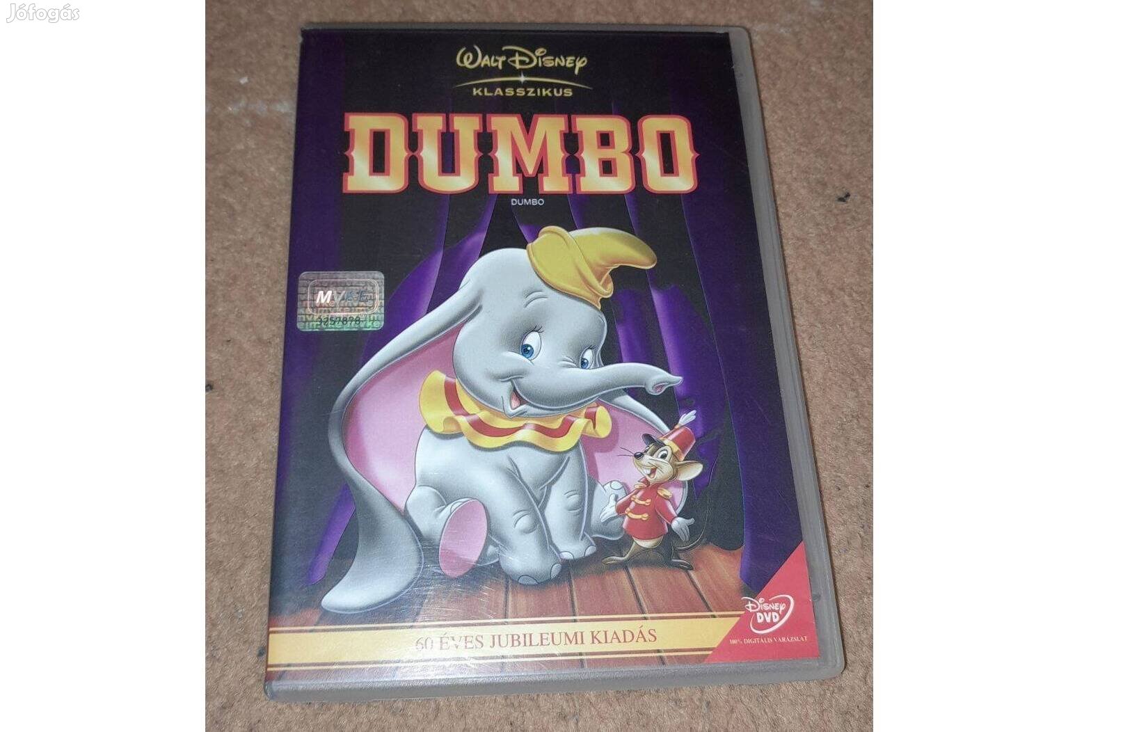 Dumbo DVD (1941) Szinkronos 60 éves jubileumi kiadás (Intercom) Disney