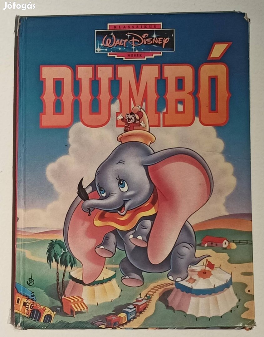 Dumbó Walt Disney klasszikus mese könyv Egmont 