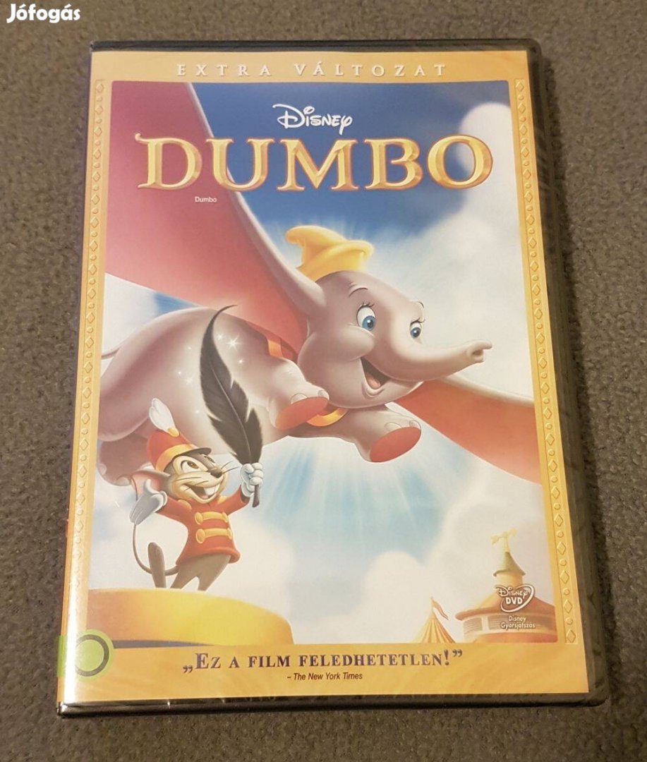 Dumbo (Walt Disney) dvd - extra változat (új, bontatlan)