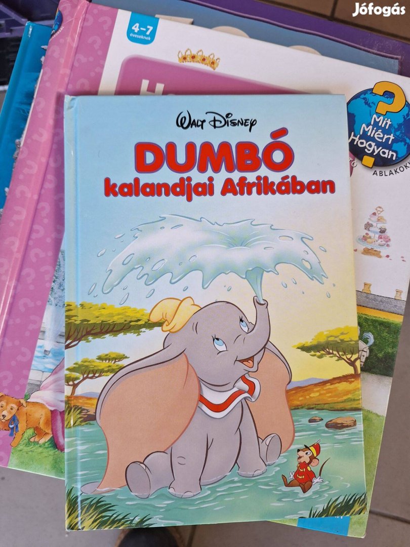 Dumbó kalandjai Afrikában könyv
