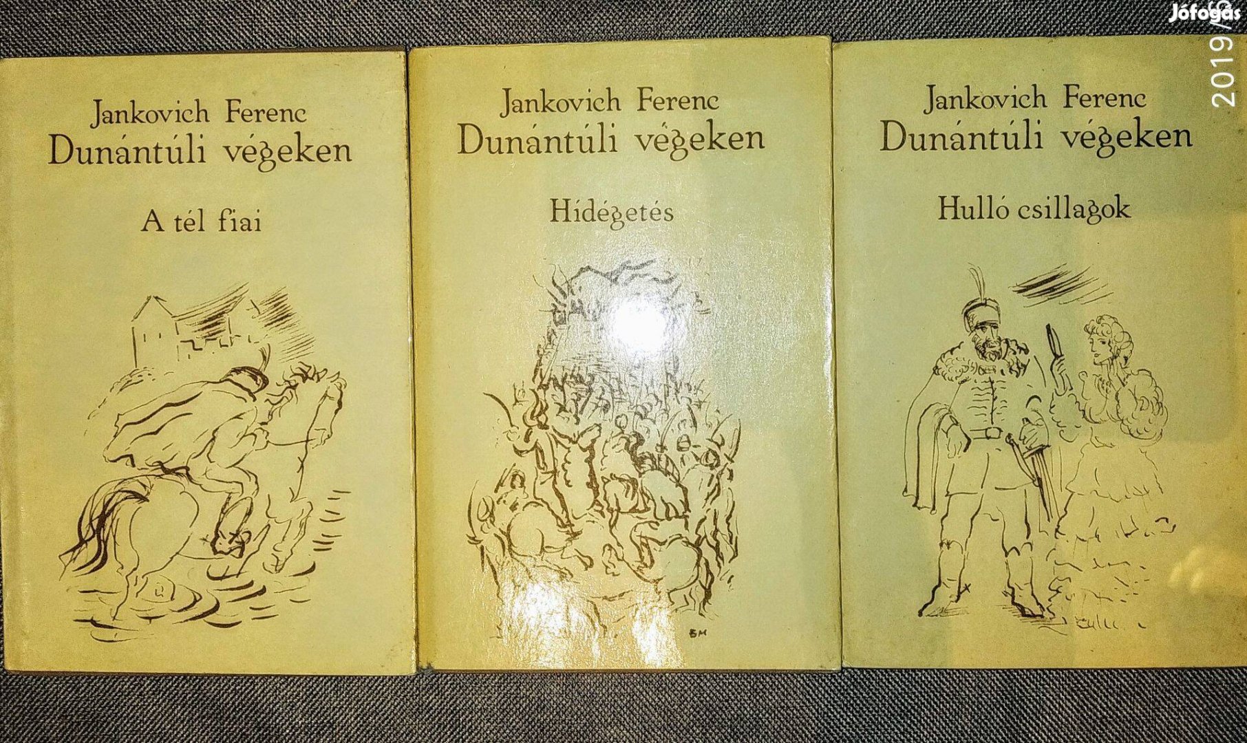 Dunántúli végeken I-III. Jankovich Ferenc Szépirodalmi Újszerű