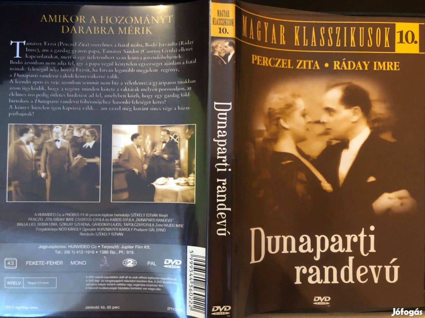 Dunaparti randevú DVD - Magyar klasszikusok 10. (Perczel Zita)