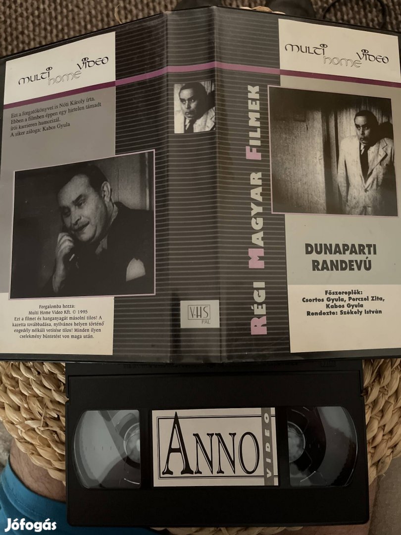 Dunaparti randevú vhs