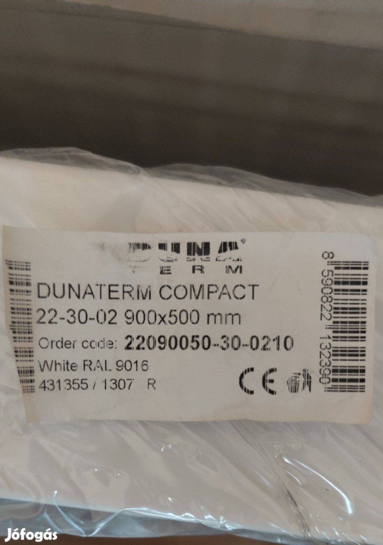 Dunaterm 900x500 lapradiátor