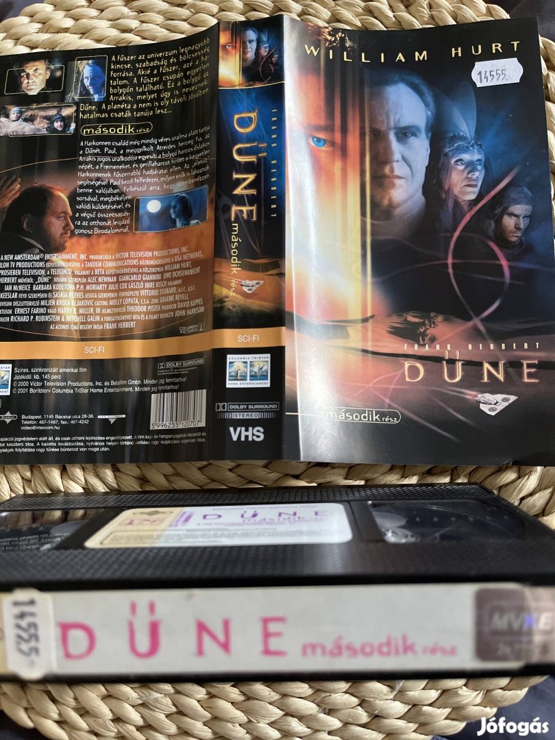 Dűne 2.  Vhs 