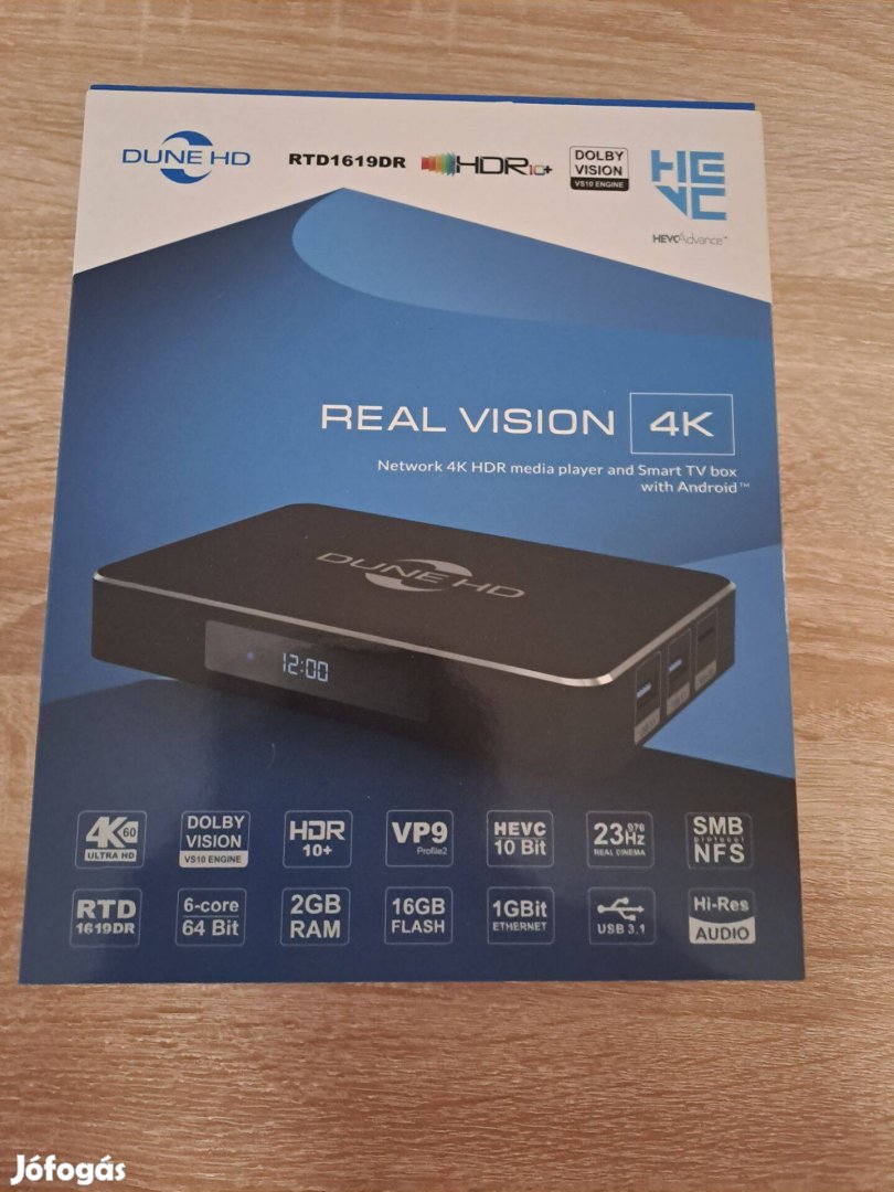 Düne Real Vison 4K mediaplayer