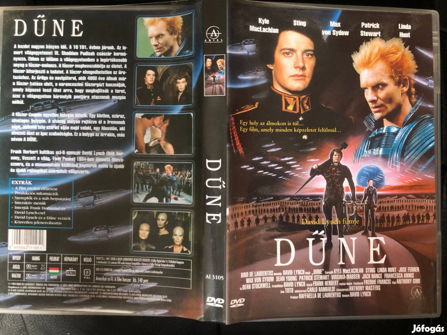 Dűne (David Lynch) DVD