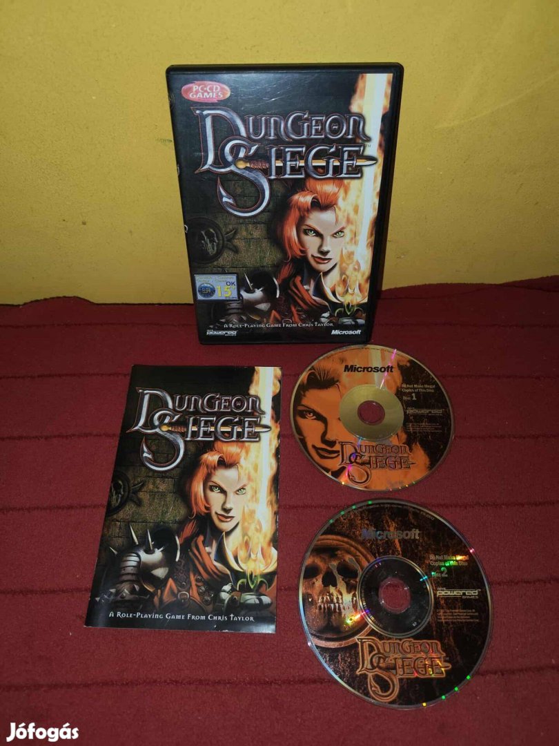 Dungeon Siege PC CD