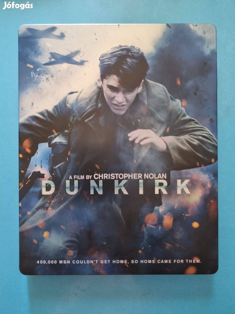 Dunkirk fémdoboz Blu-ray