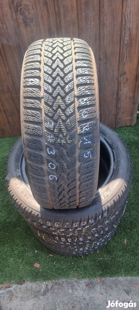 Dunlop 195/50 R15 8mm 2015-ös Téli Gumiabroncs 4db #306