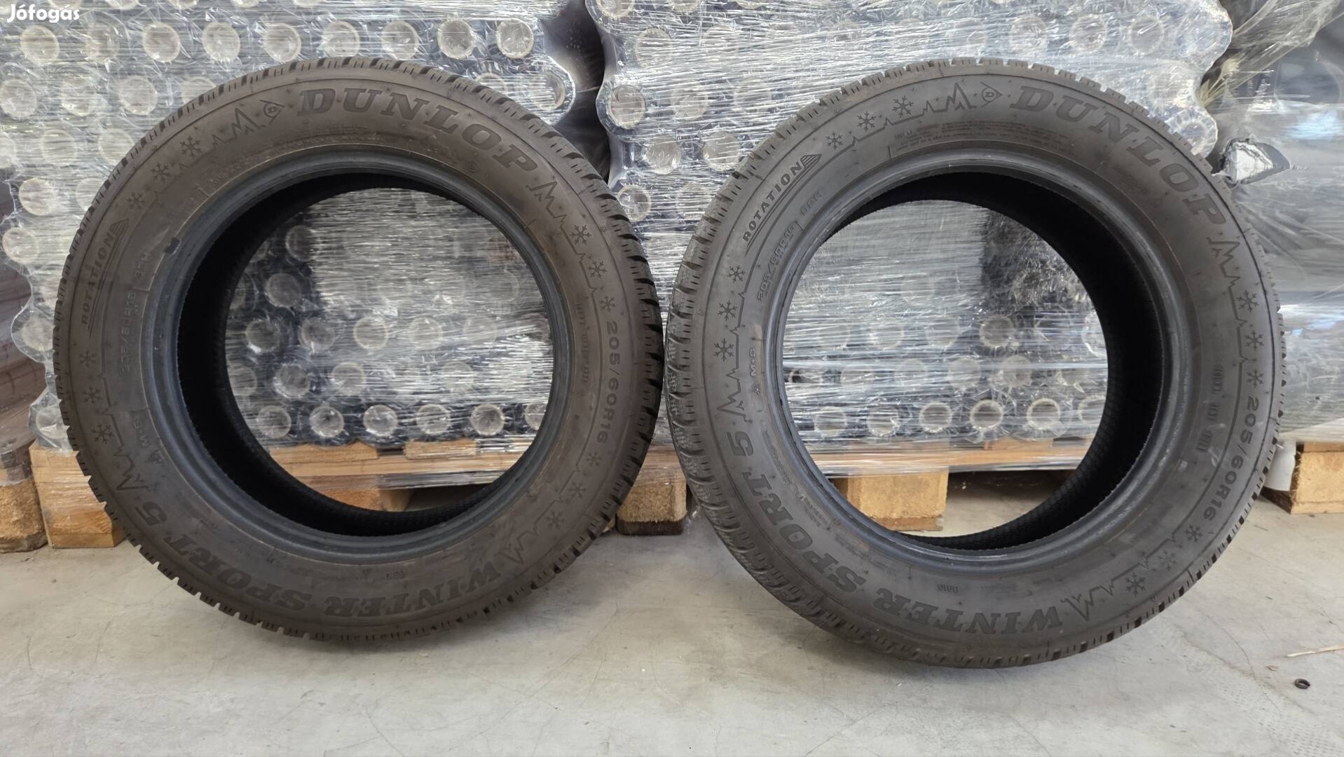 Dunlop 205/60 R16 téli gumi újszerű