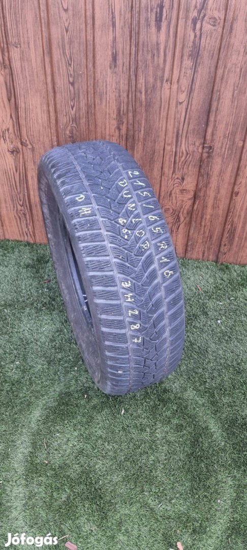 Dunlop 215/65 R16 6mm 2017-es Téli Gumiabroncs 2db #287