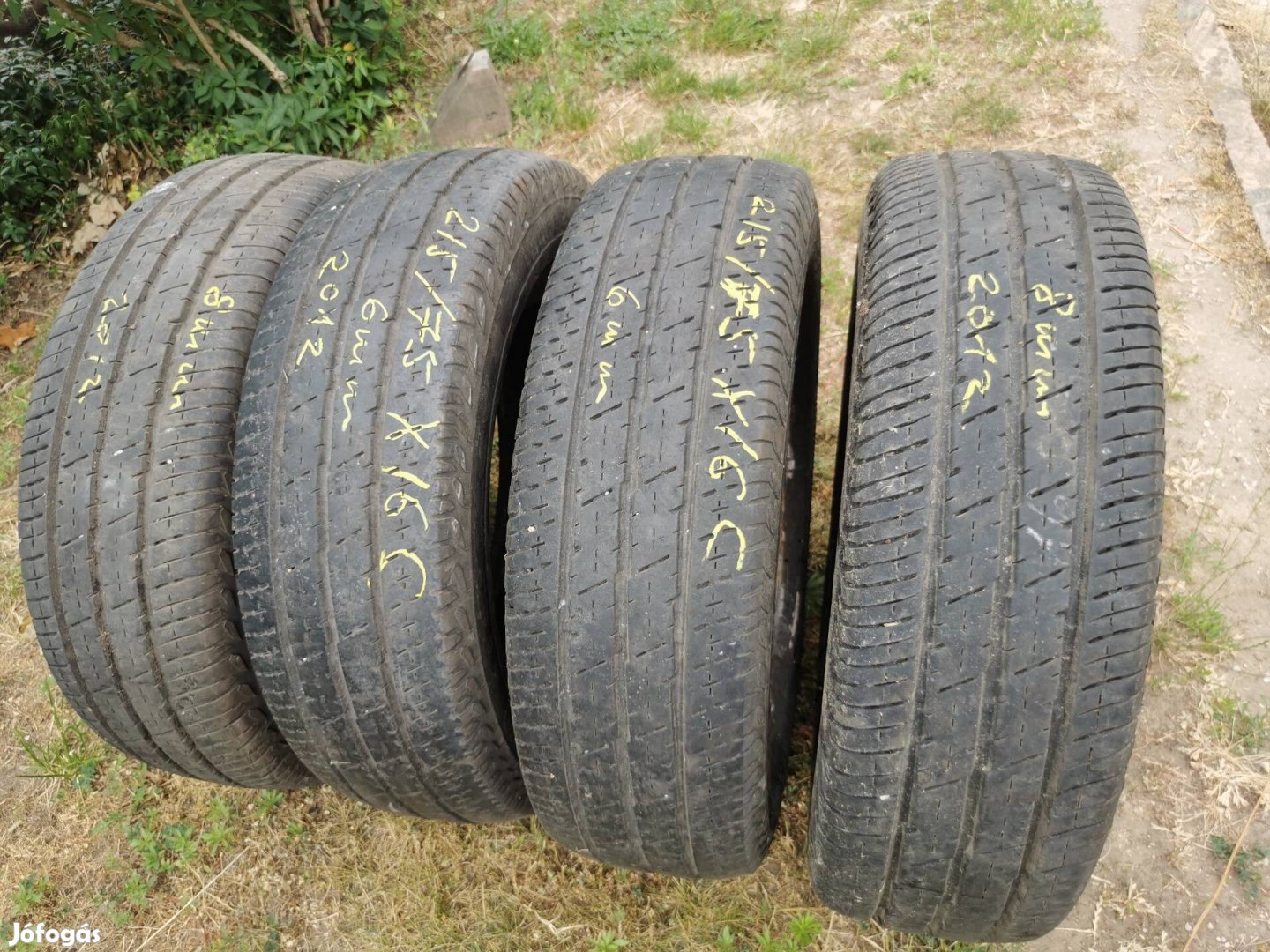 Dunlop 215 75 16C kisteher garnitúra eladó 