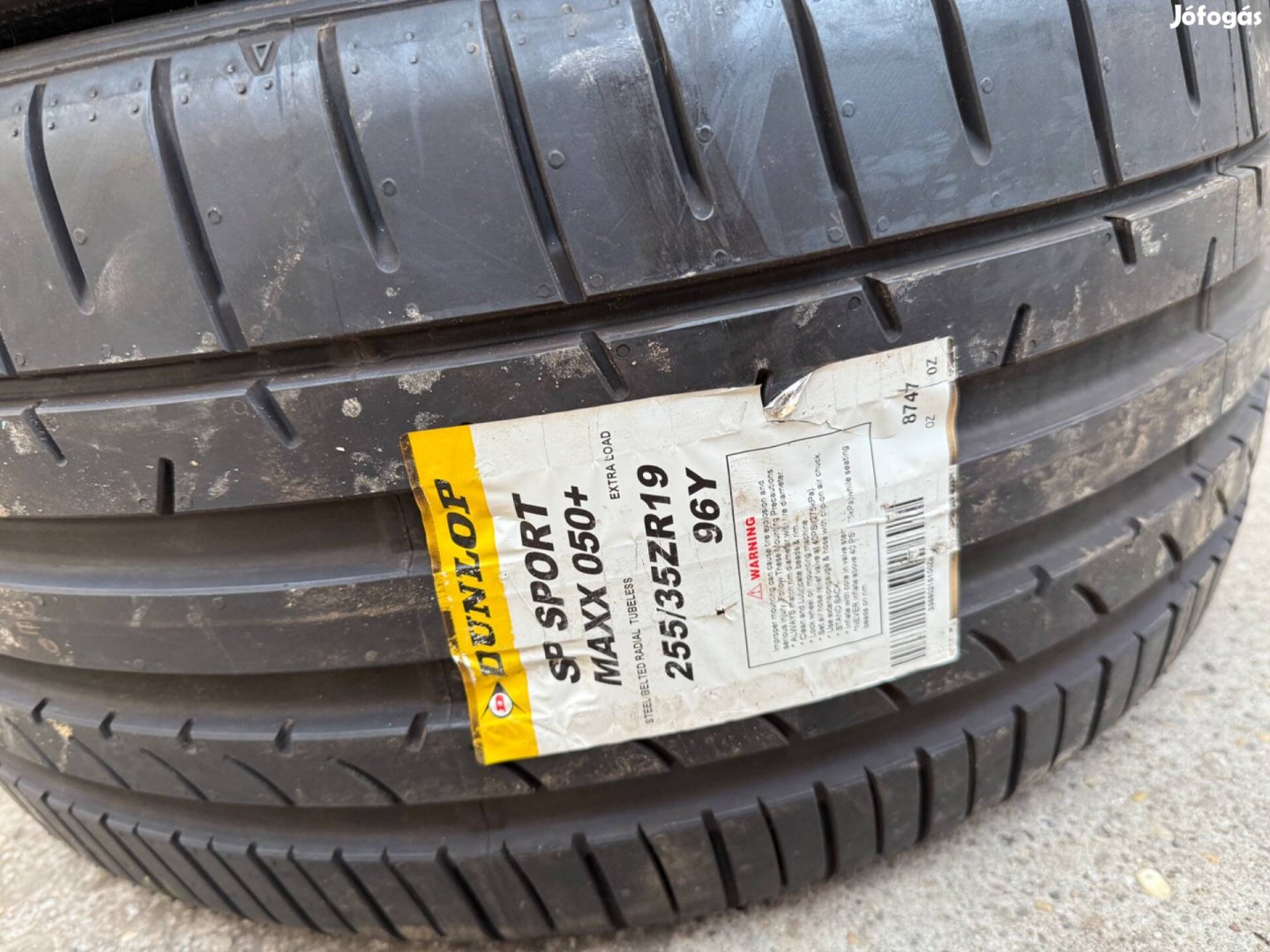 Dunlop 255/35r19 új nyári gumik