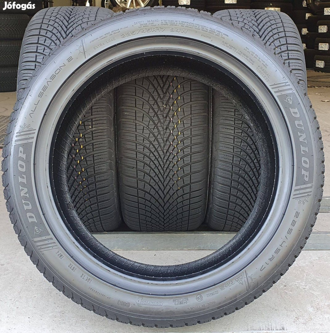 Dunlop Allseason 225/45 R17 Négyévzsakos gumik 4db 2024. /G377