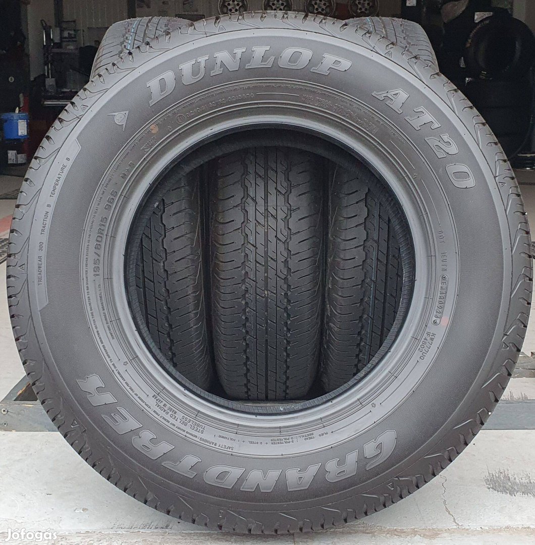 Dunlop Grandtrek 195/80 R15 Új/Demó négyévszakos gumik 2024. /G305