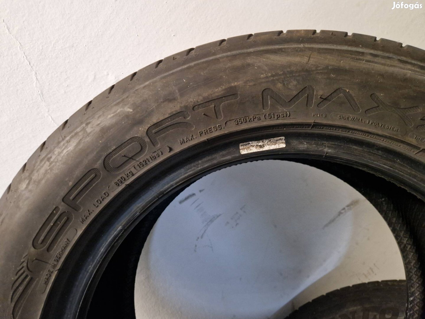 Dunlop Sportmaxx nyári gumi 225/55R16 225/55 R16 225/55/16