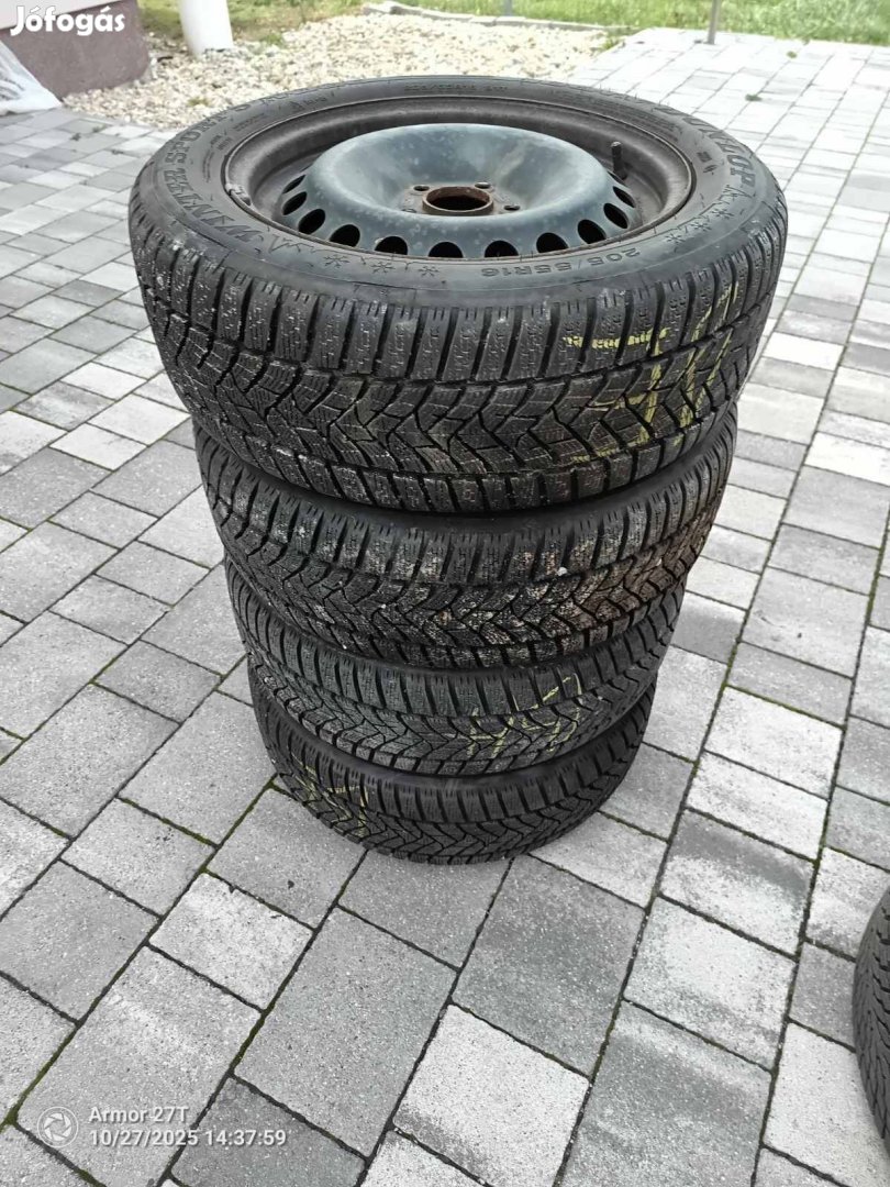 Dunlop Wintersport 205/55 R16 téligumi garnitúra 2023-as