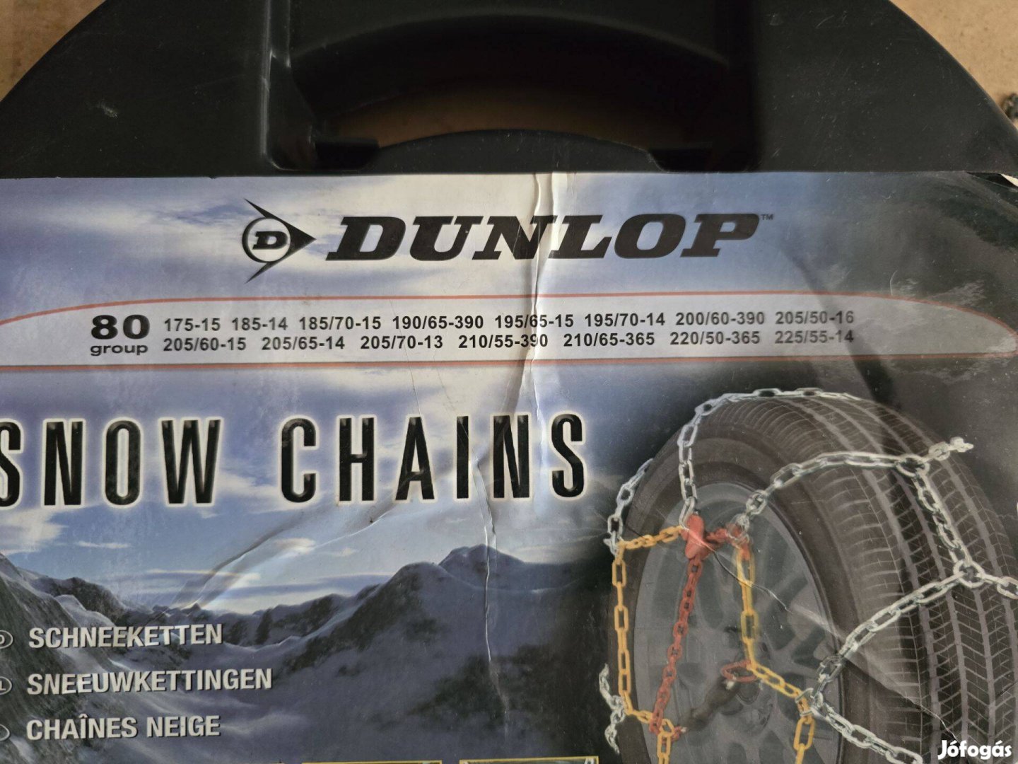 Dunlop hólánc 80-as 9mm