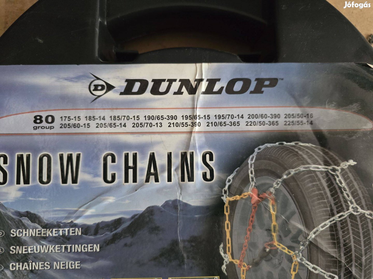 Dunlop hólánc 80-as 9mm