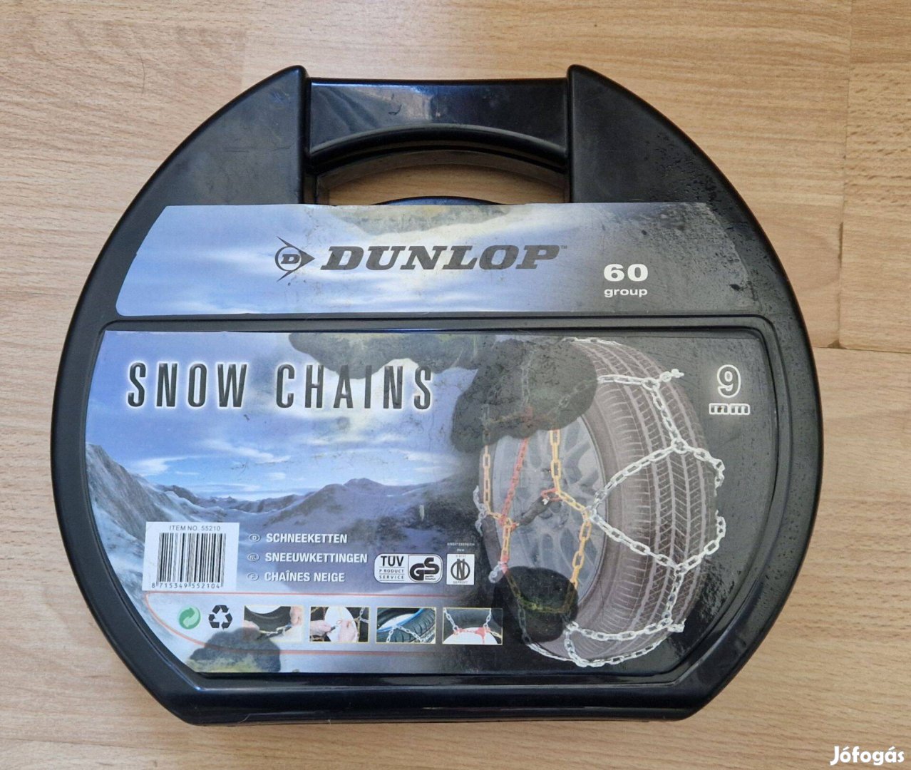 Dunlop hólánc 9 mm group 60