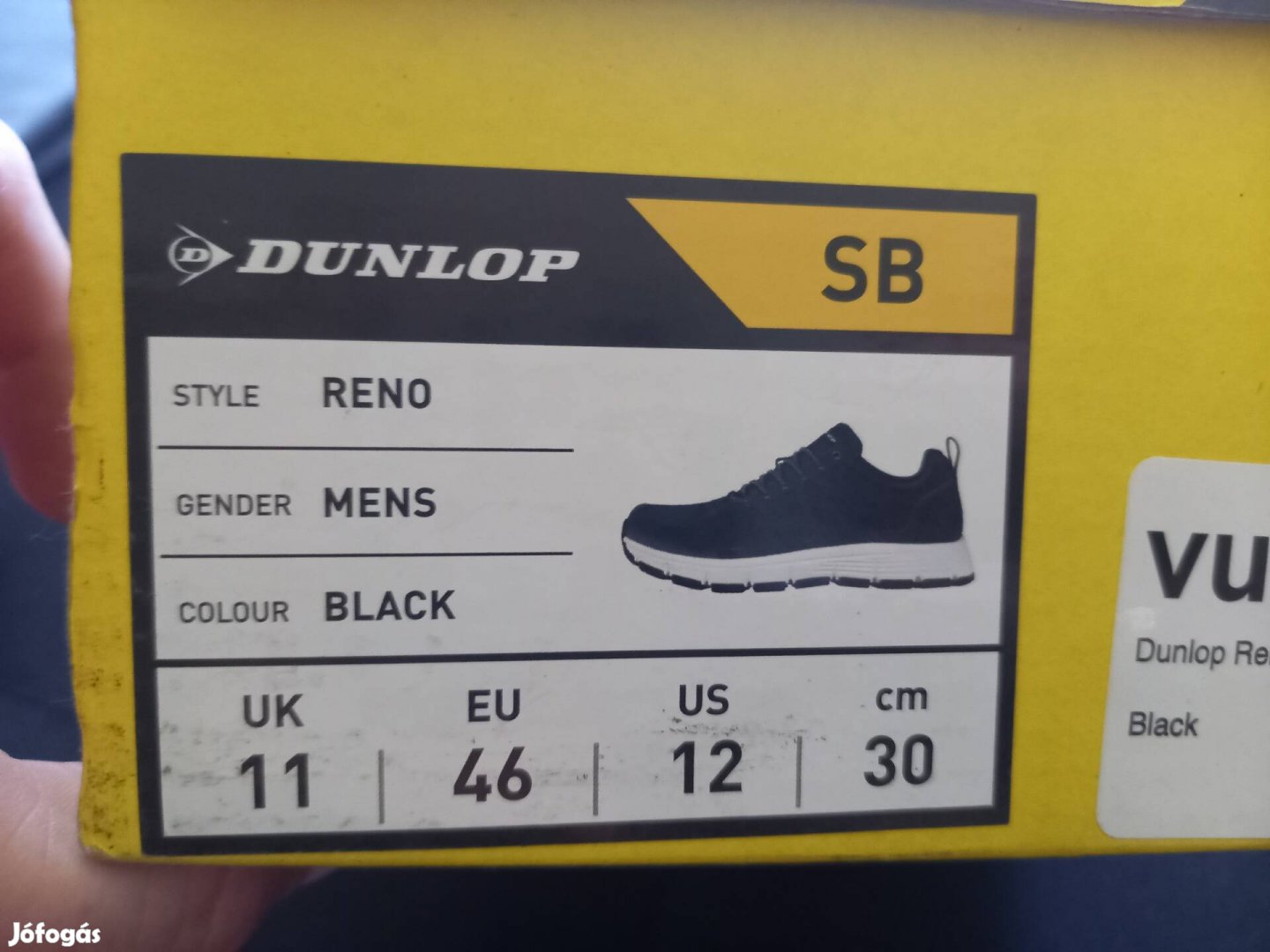 Dunlop munkavedelmi cipő