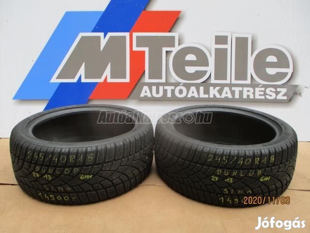 Dunlop sp wintersport 3d téli 245/40r18 97 v tl 2013