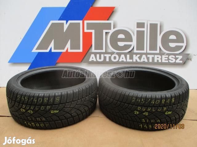 Dunlop sp wintersport 3d téli 245/40r18 97 v tl 2013