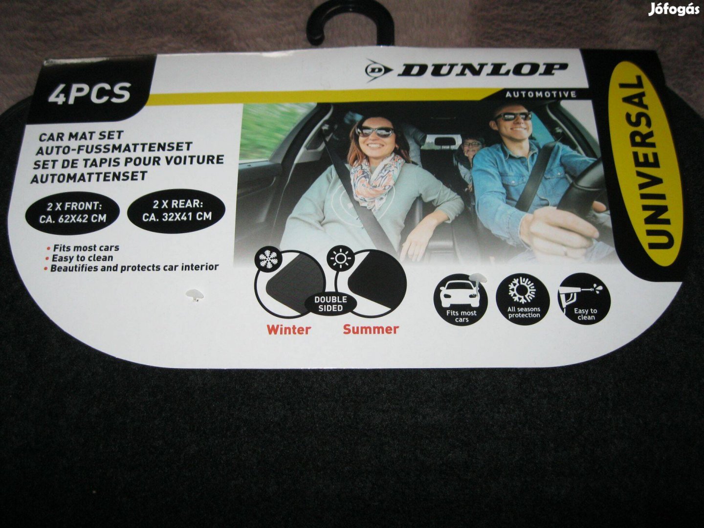 Dunlop téli nyári autószőnyeg garnitúra