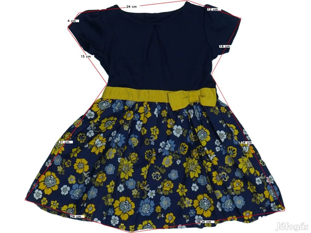 Dunnes Használt (újszerű) Lány Ruha (Méret: 92)