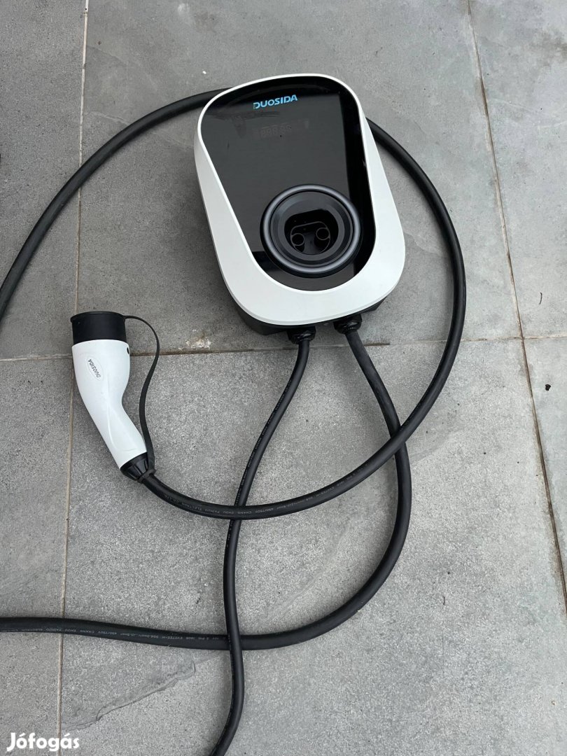 Duosida Elektromos autó falitöltő 7,4kw, 5 m kábel