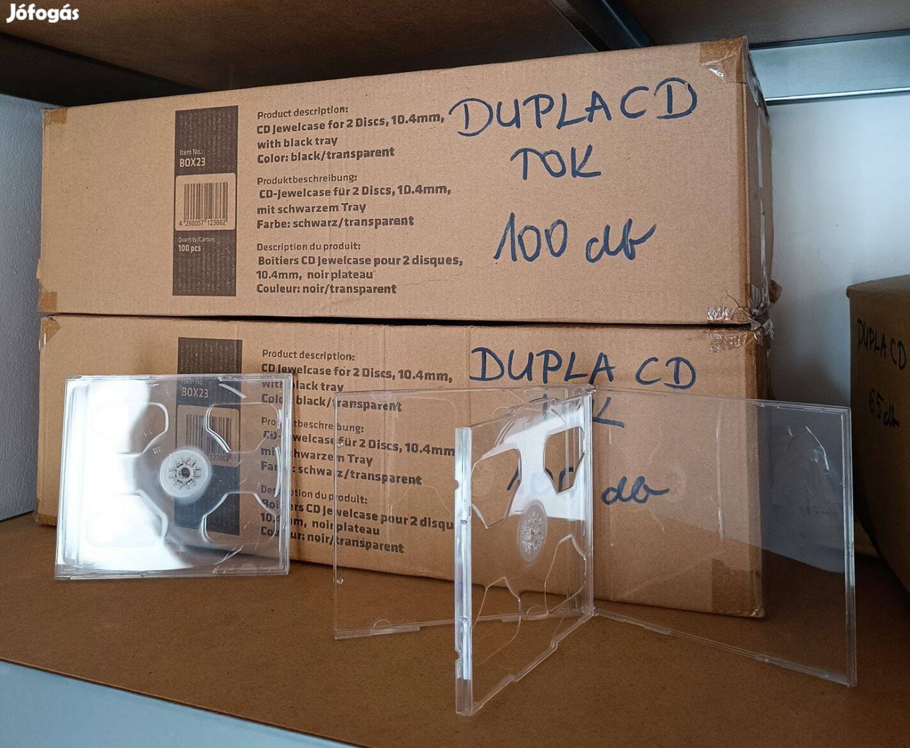 Dupla CD-tok, CD tokok