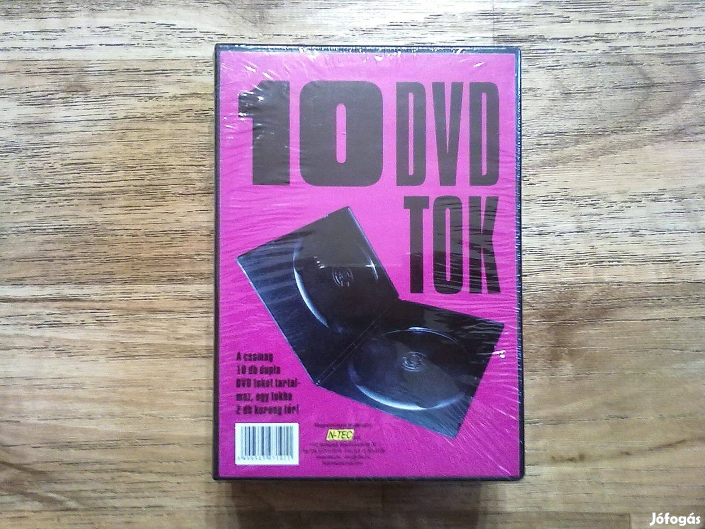 Dupla DVD Slim tok 10 darabos bontatlan csomagolásban, csak 1000 Ft