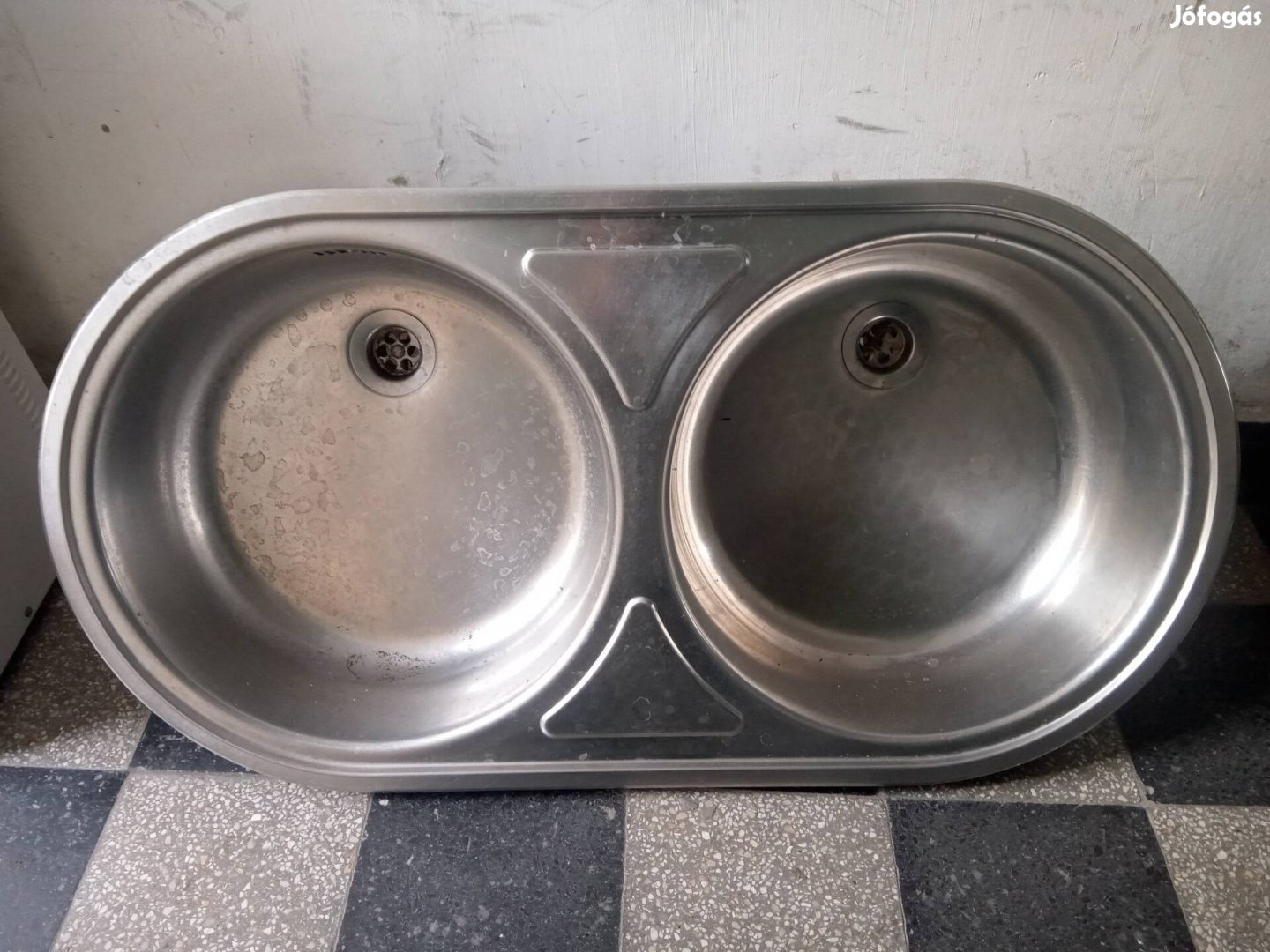 Dupla Rozsdamentes mosogató