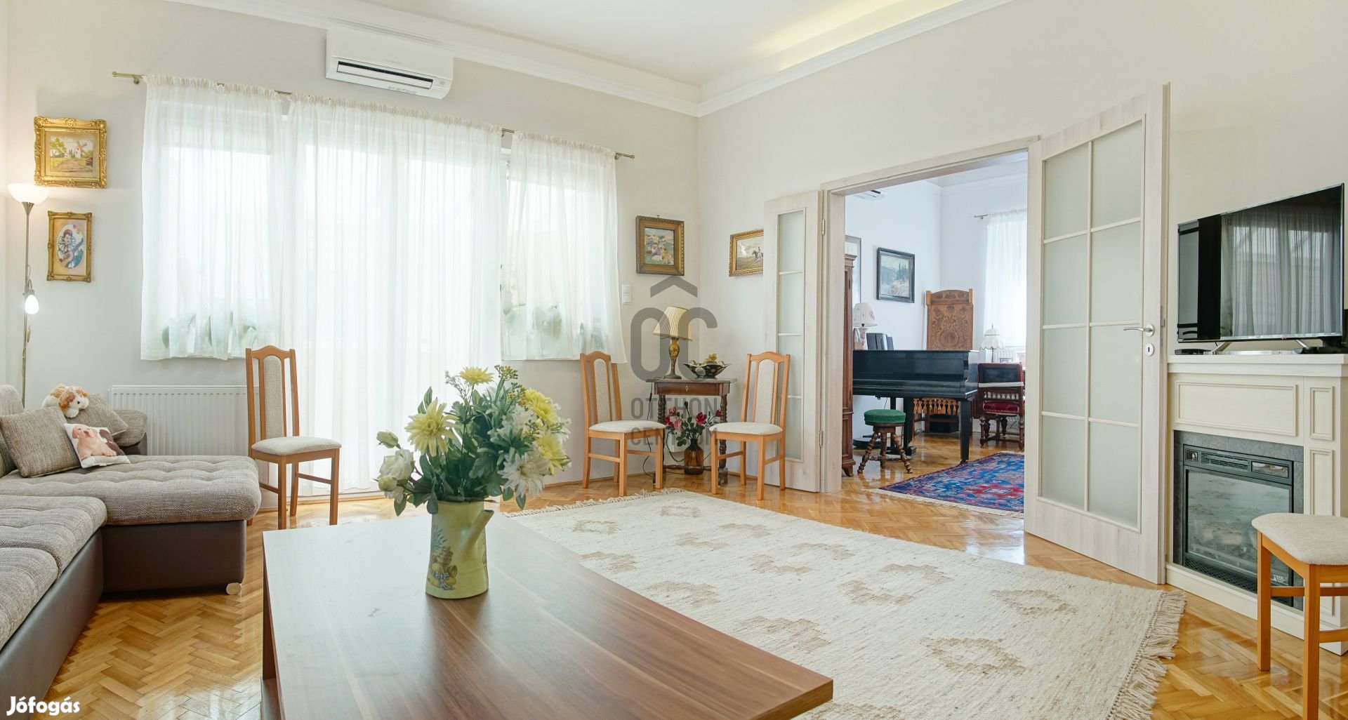 Duplex lakás Budapest II. kerület, Zöldmál városrészében  Télikert, p