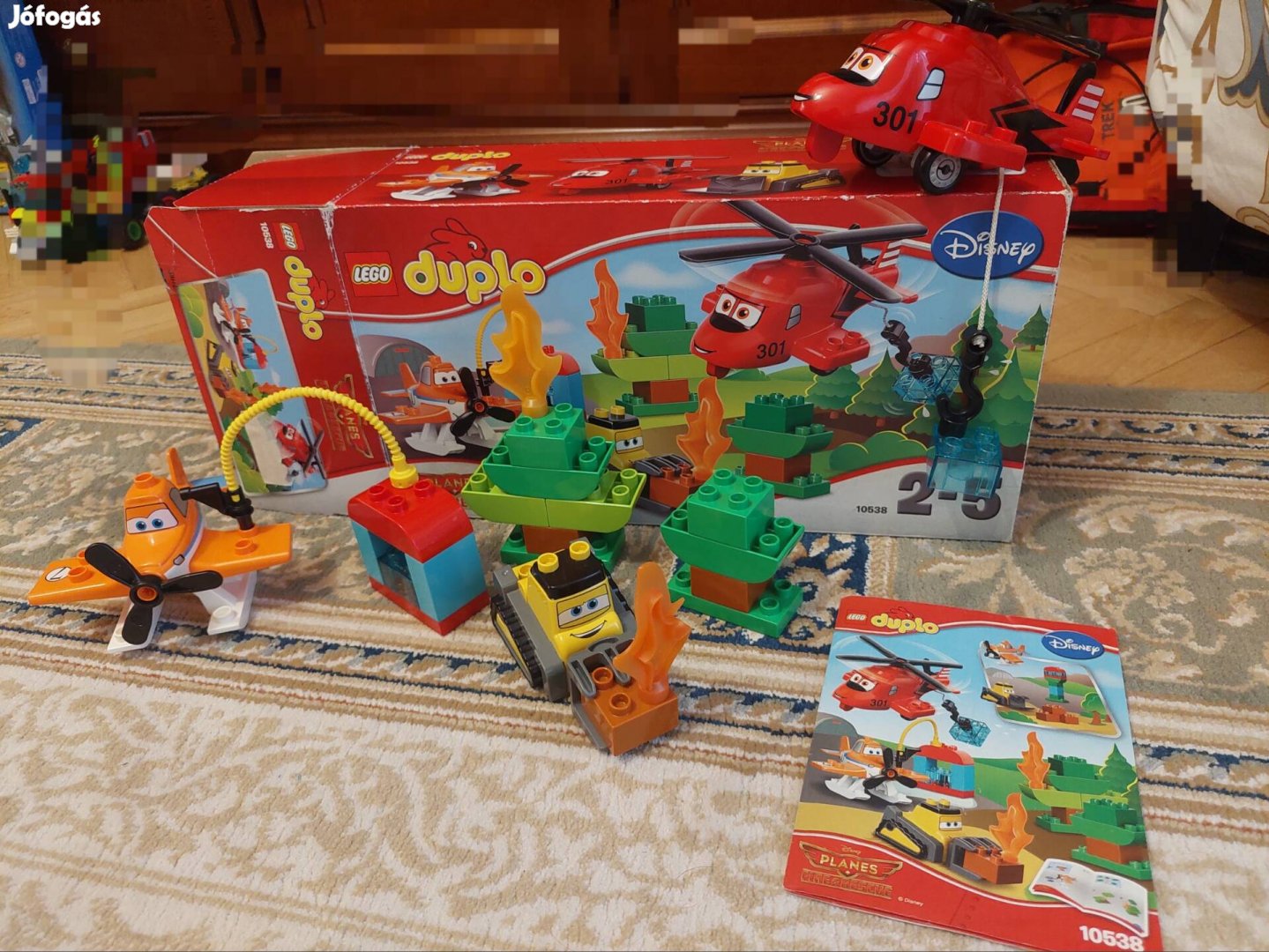 Duplo 10538 lego Repcsik Rozsdás Planes Mentőcsapat