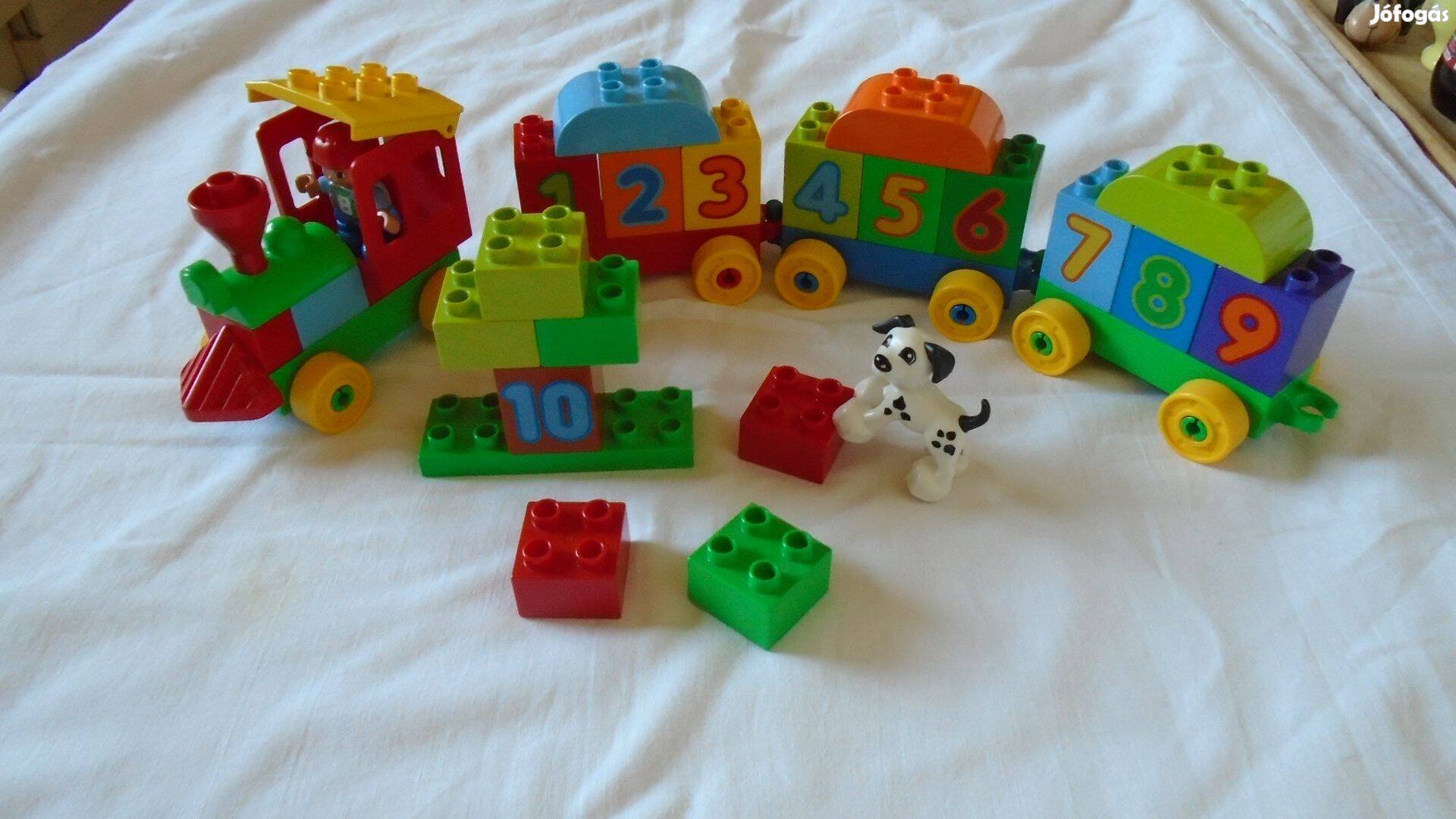 Duplo 10558 Számvonat - kompletten, dobozában - Akcióztam!!!