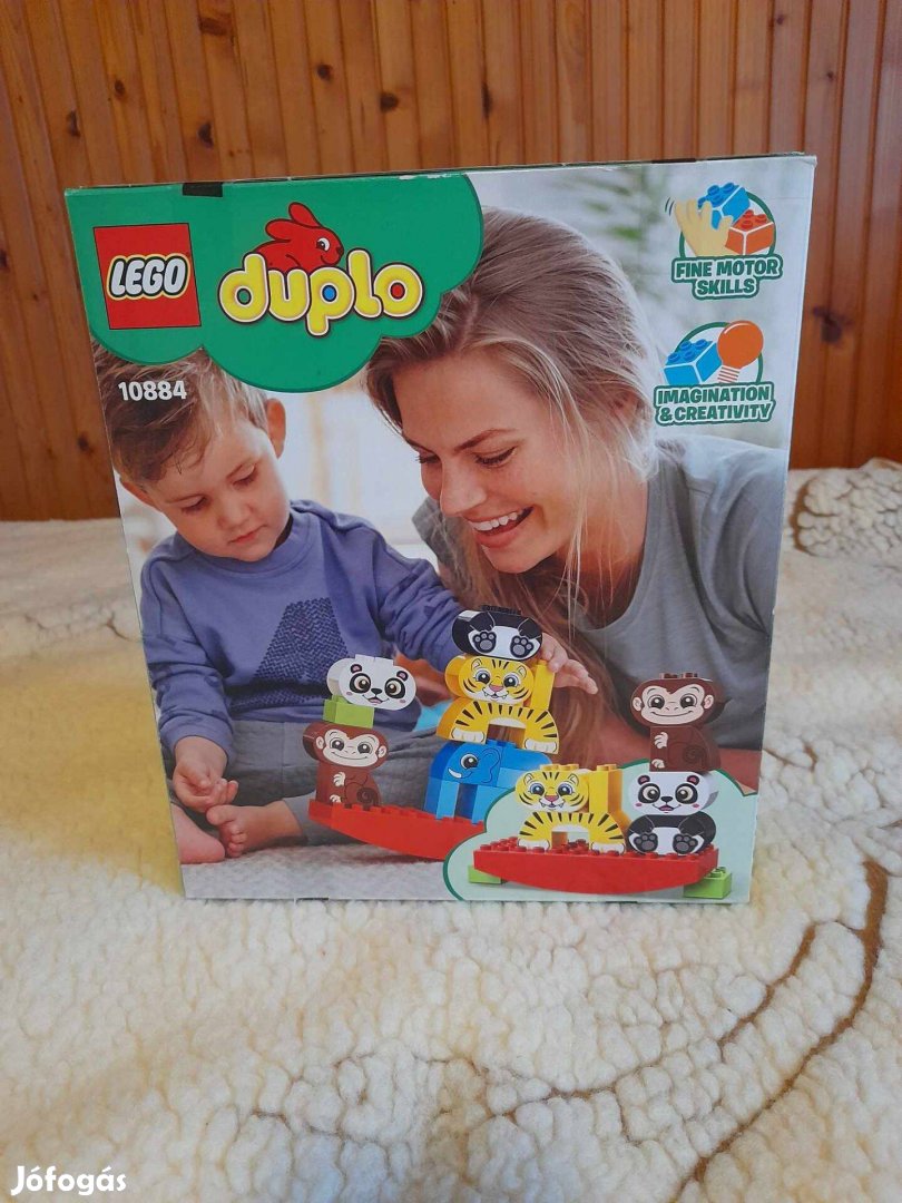 Duplo 10884 egyensúlyozós állatos készlet Új!