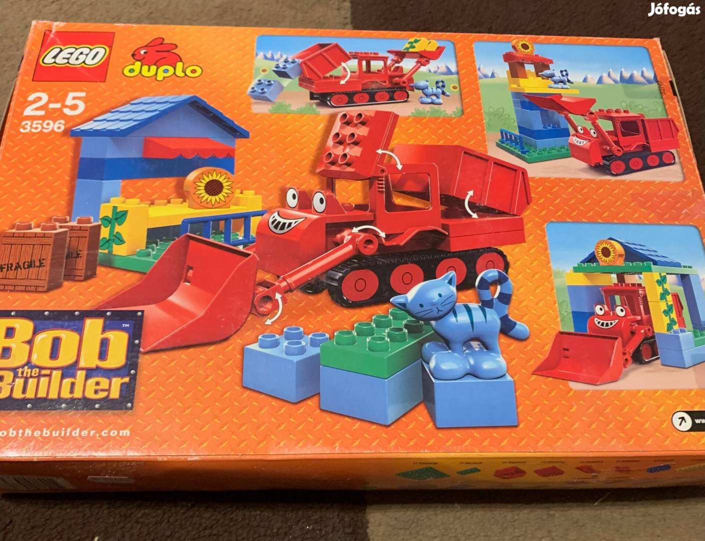 Duplo 3596 Bob az építőmester - Muck elintézi