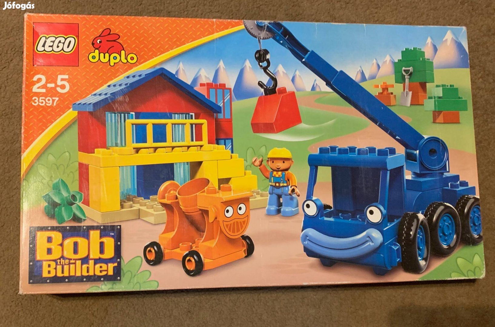 Duplo 3597 Bob az építőmester - Lofty és Dizzy szorgoskodik