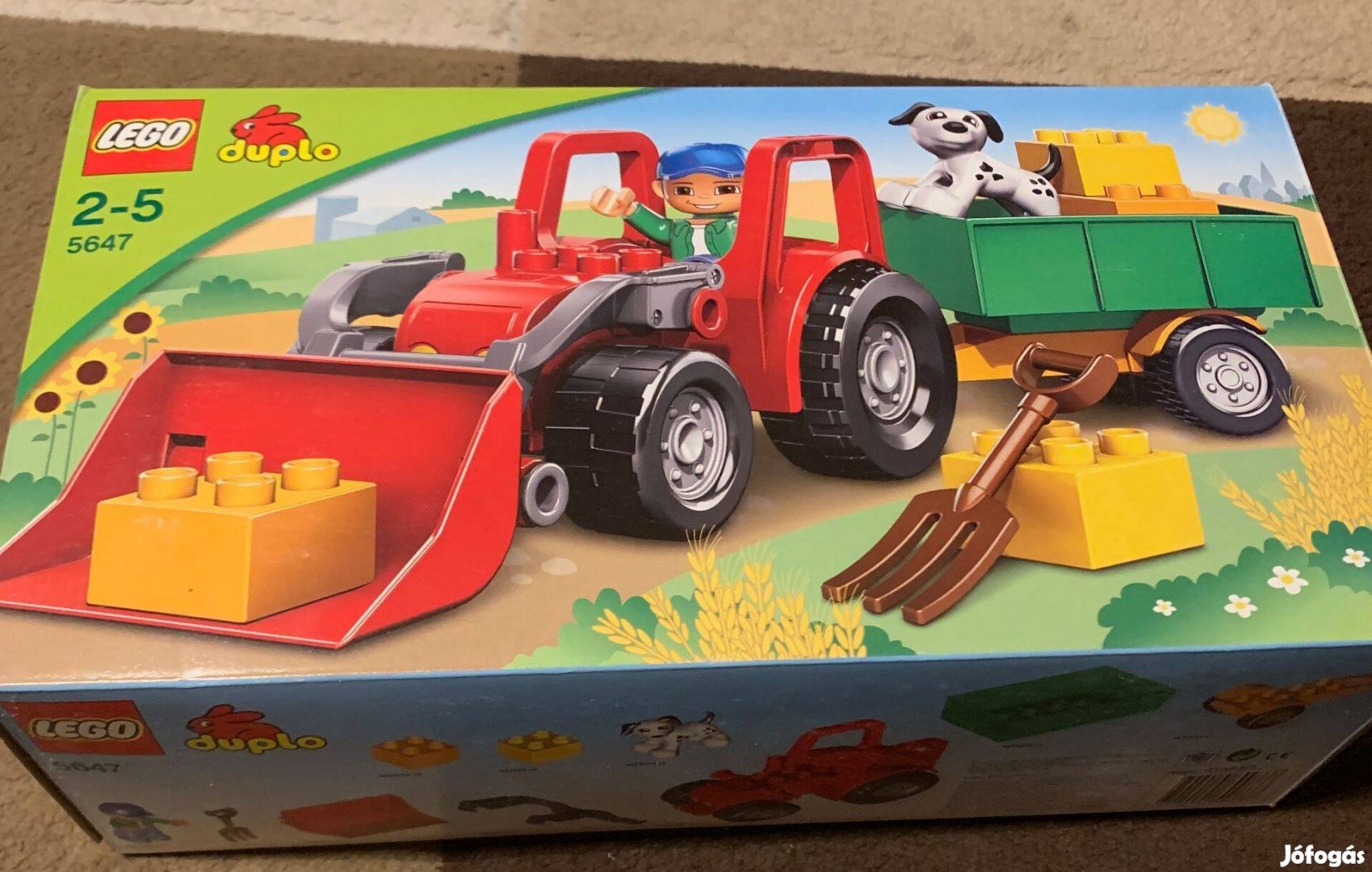 Duplo 5647 - Nagy traktor