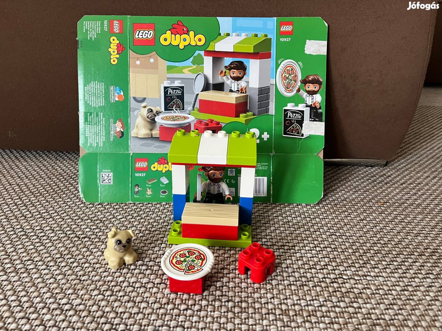 Duplo Farmerek piaca + pizzéria + repülőgép + egyediek egybe