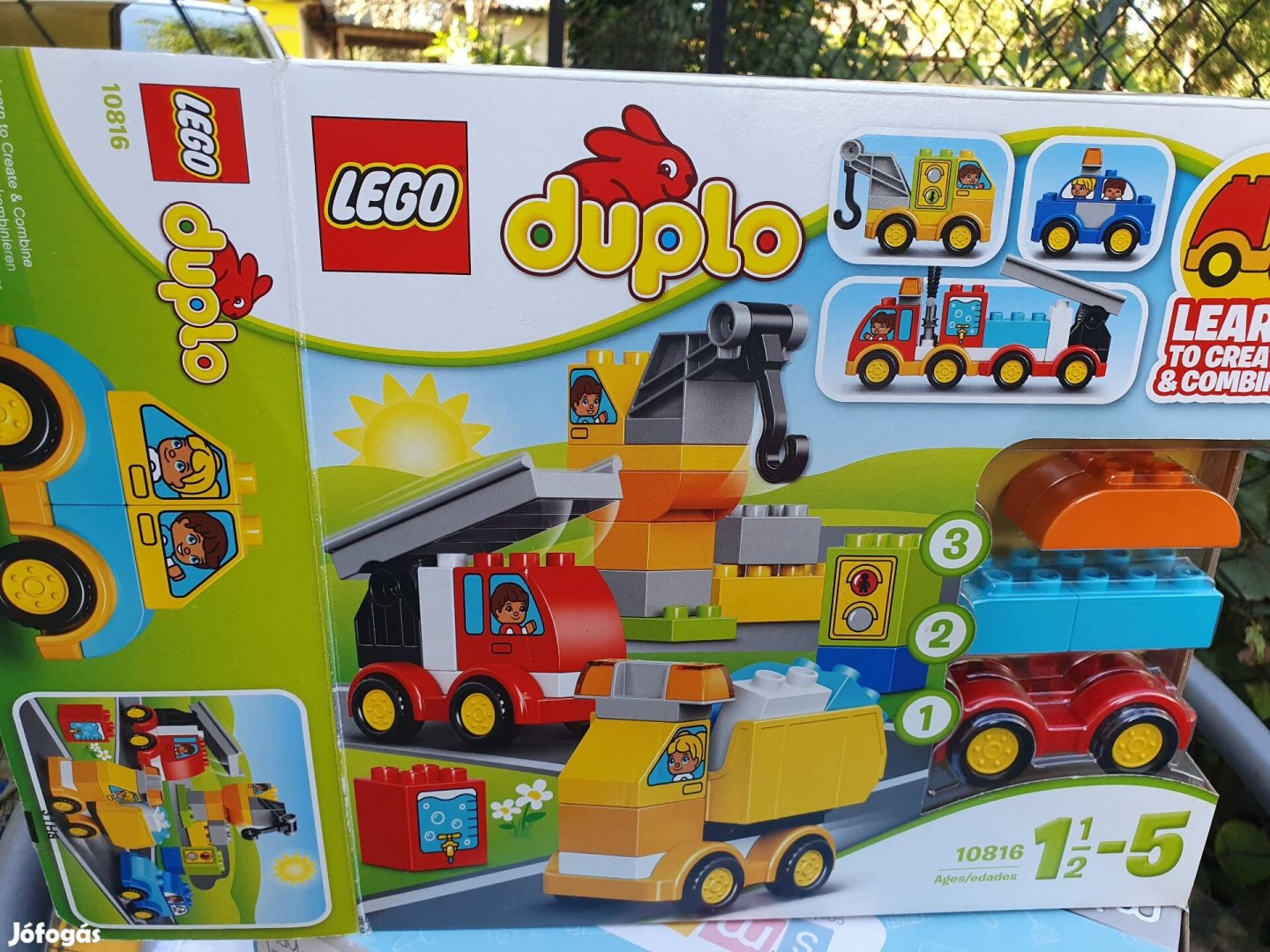 Duplo (lego) autós játék 4000 forint