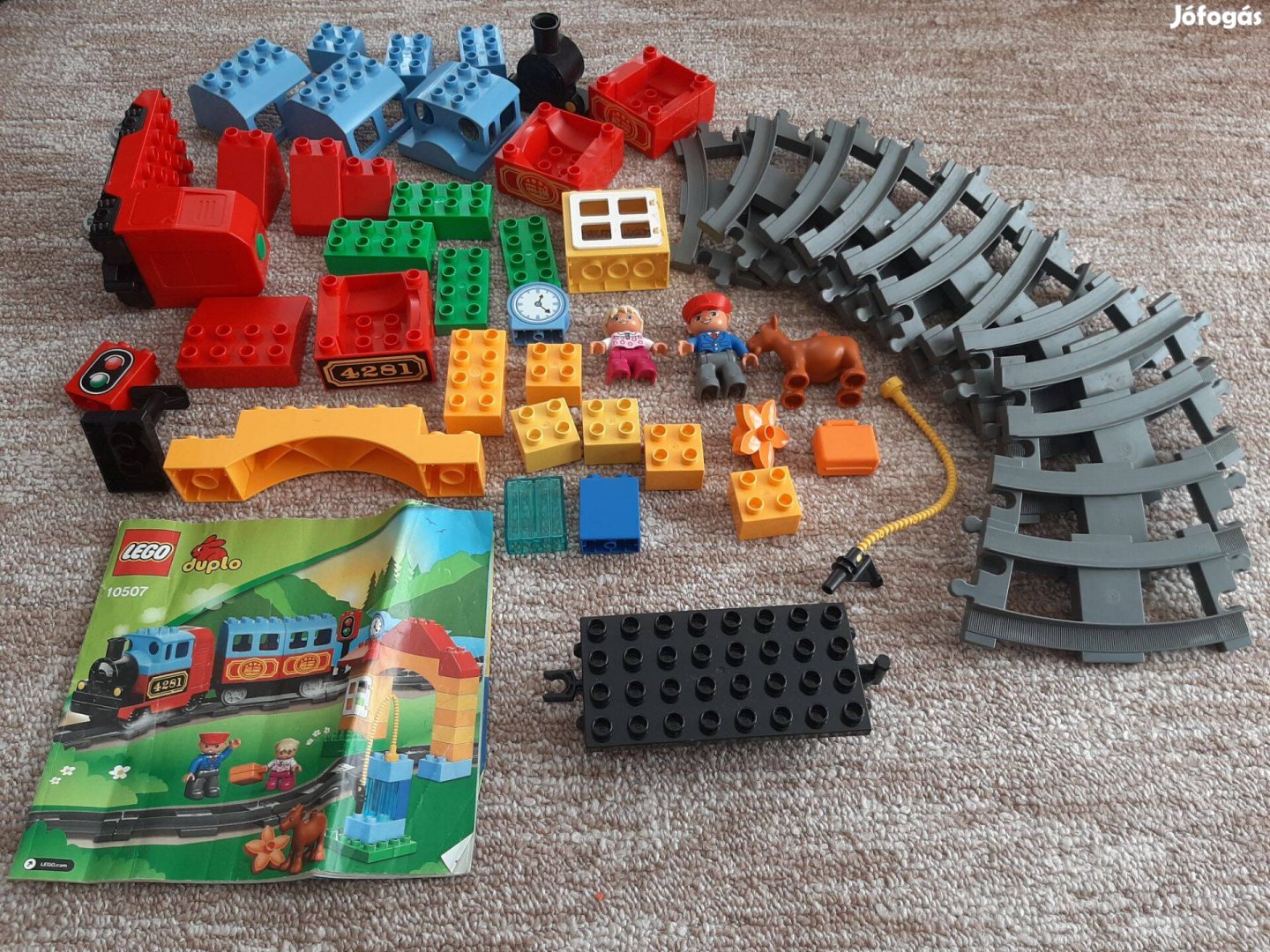 Duplo lego kisvasút 10507