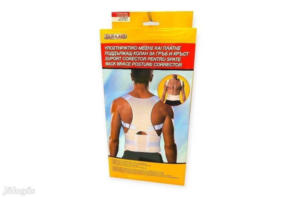Dura Aid hát- és deréktámasz, tartásjavító öv