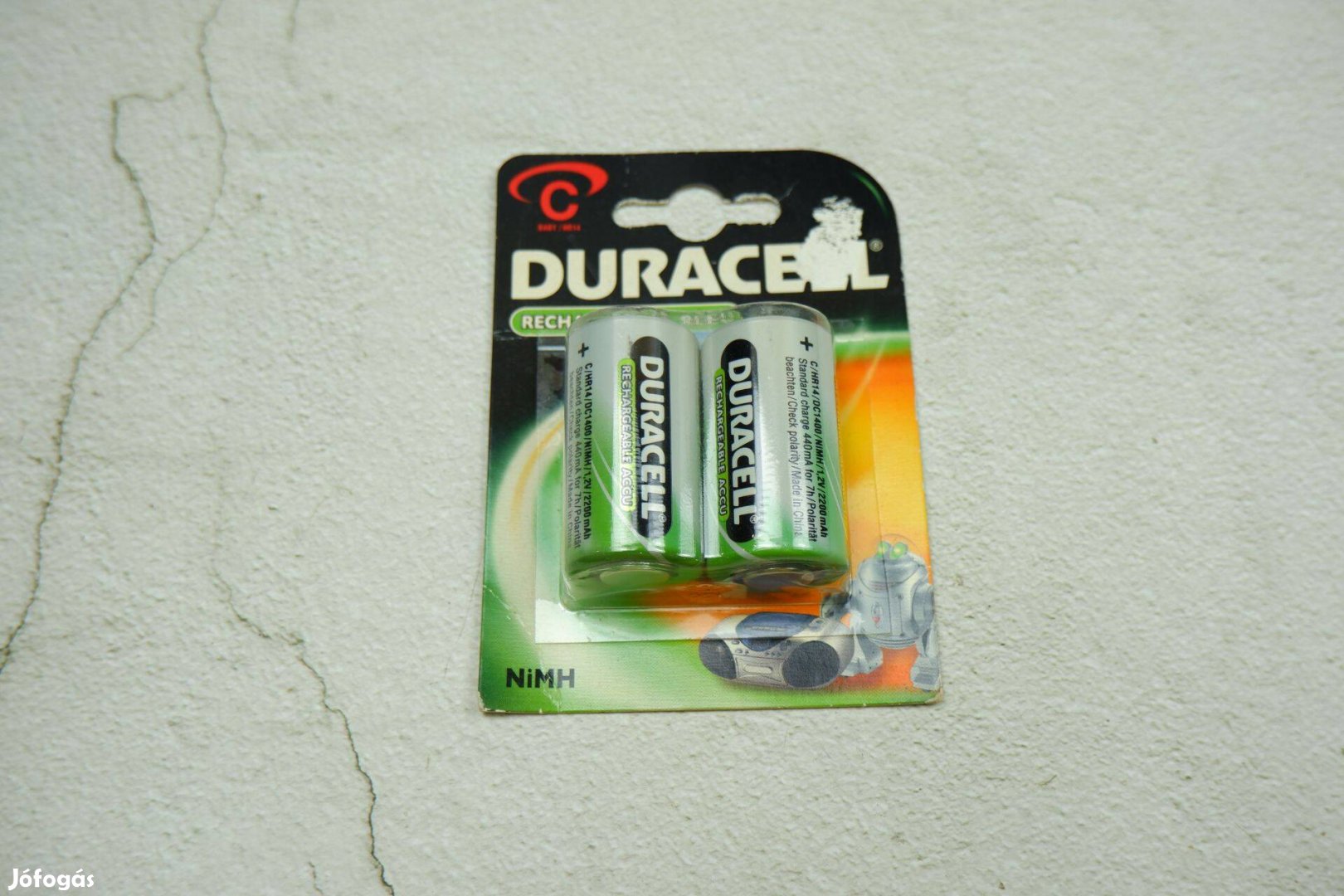 Duracell Baby akkumulátor tölthető elem HR14 C